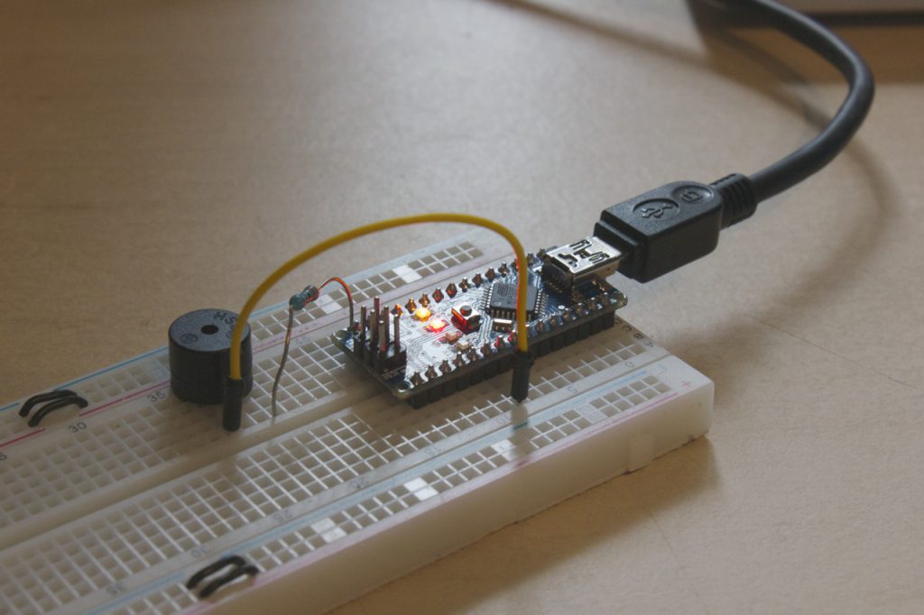arduino piezo sensor code